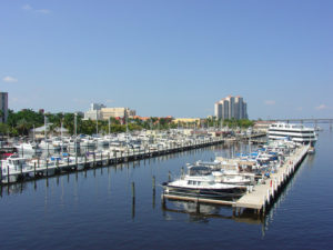 Fort Myers Film Production_aerial marina